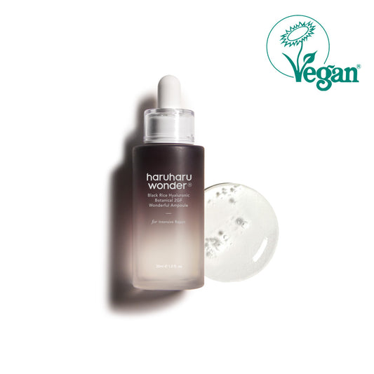 [haruharuwonder] Black Rice Hyaluronic Botanical 2GF Wonderful Ampuole 30ml