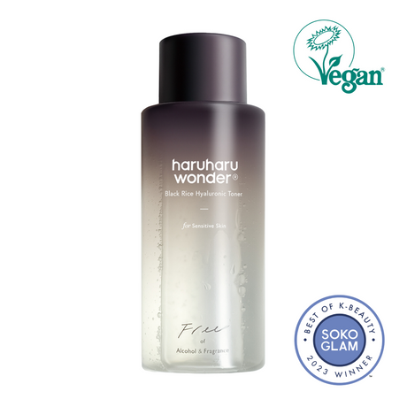 [haruharuwonder] Black Rice Hyaluronic Toner for Sensitive Skin - 3Size