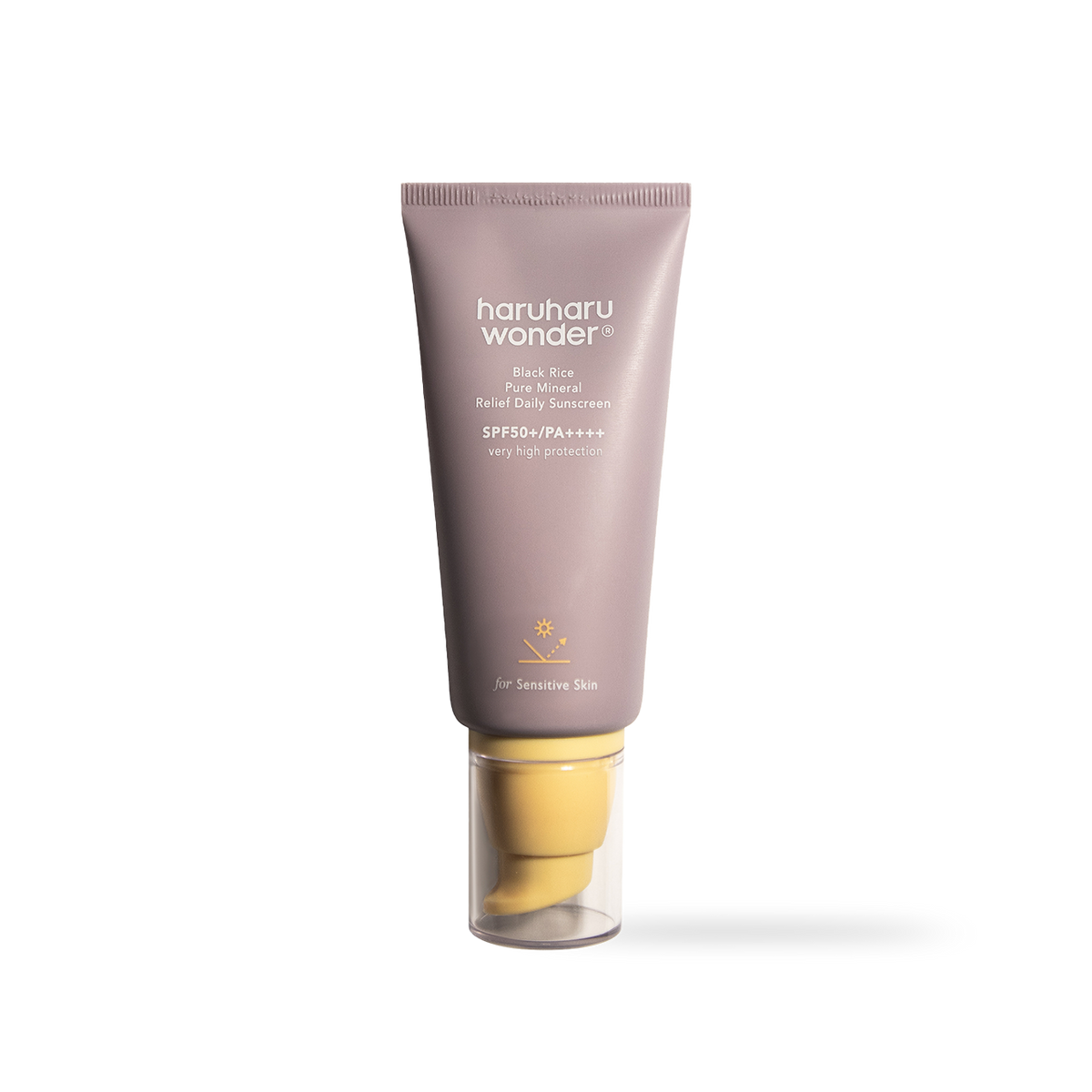 [haruharuwonder] Black Rice Pure Mineral Relief Daily Sunscreen Unscented SPF50+ 50ml