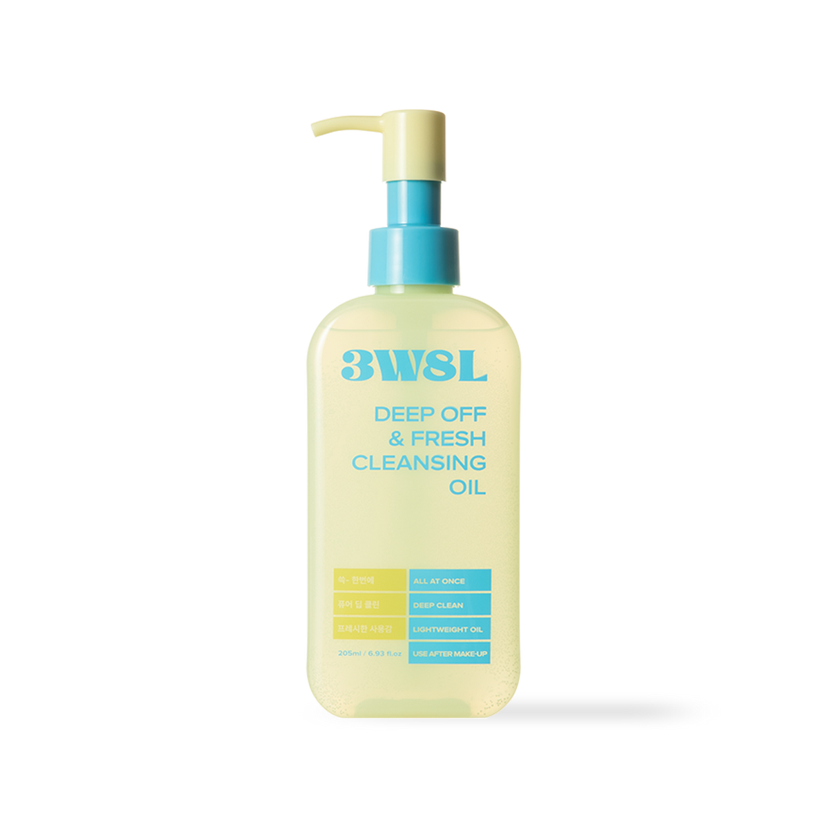 [3W8L] Deep Off & Fresh Cleansing Oil 205ml
