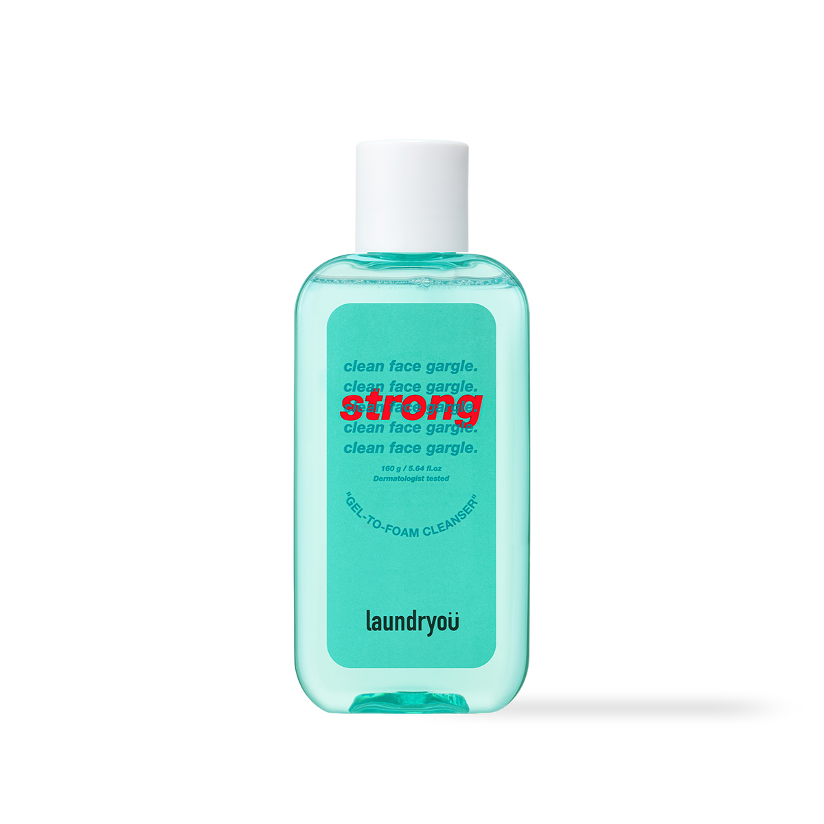 [Laundryou] Clean Face Gargle Gel-to-Foam Cleanser Strong 160g