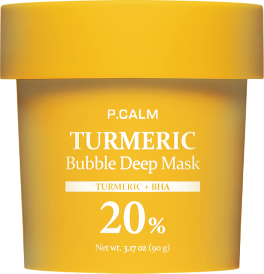 [P.CALM] TURMERIC Bubble Deep Mask 90g