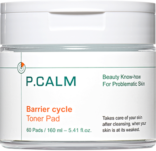 [P.CALM] Barrier Cycle Toner Pad 160ml