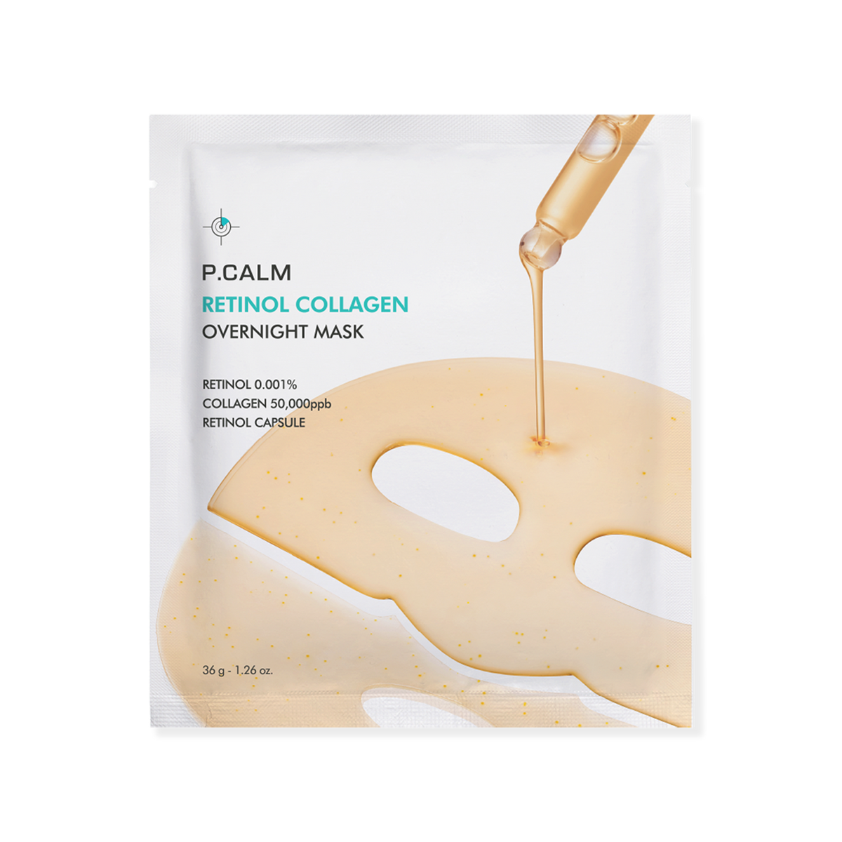 [P.CALM] Retinol Collagen Overnight Mask 36g*4
