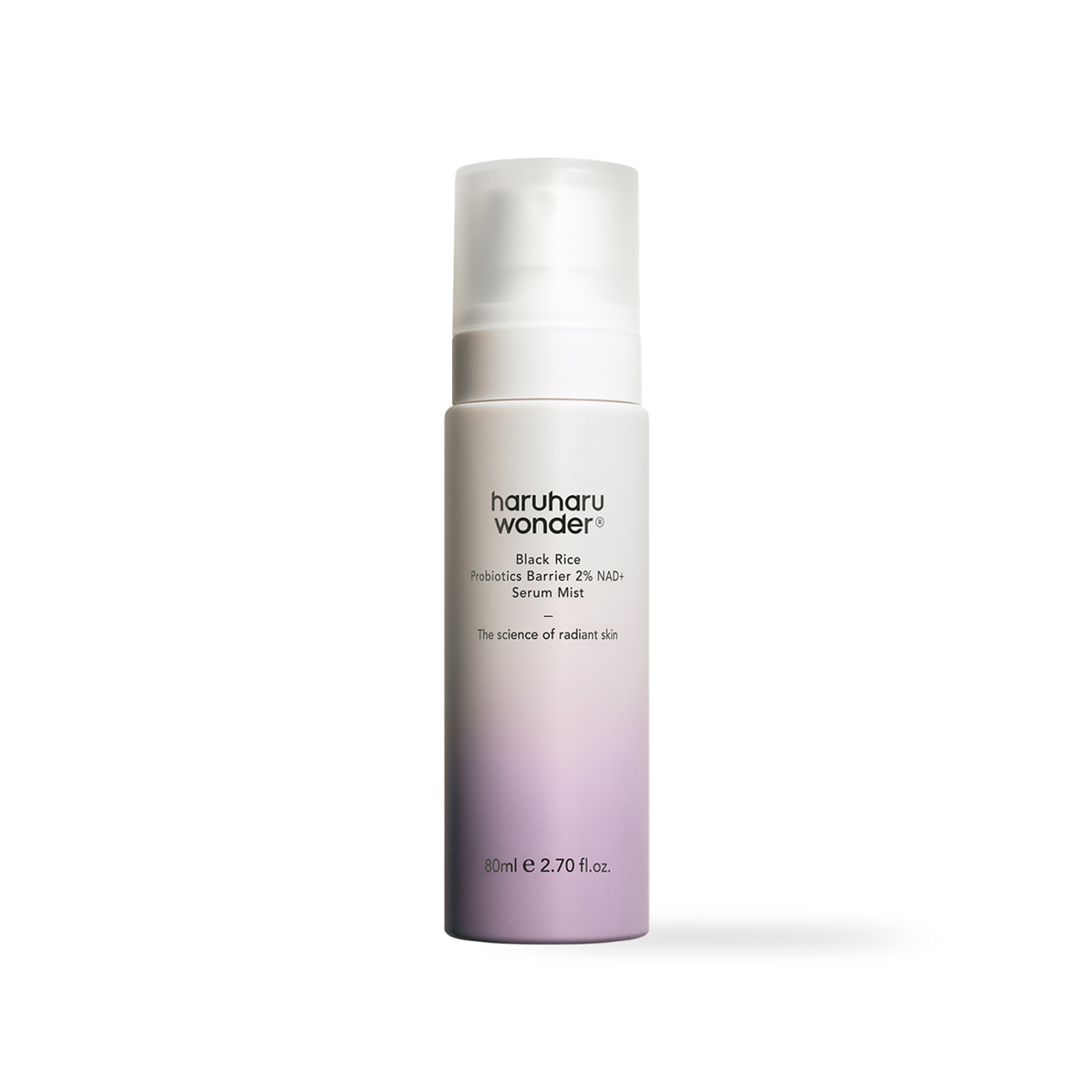[haruharuwonder] Black Rice Probiotics Barrier 2% NAD + Serum Mist 80ml